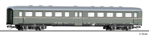 Tillig 13877 - TT - Personenwagen Bghu, 2. Klasse, DR, Ep. IV - 1. Betriebsnummer